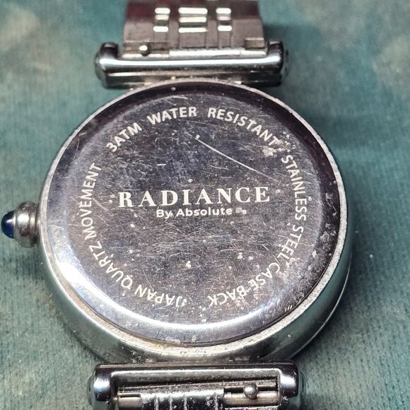 Radiance by Absolute Blue Crystal Dial Watch